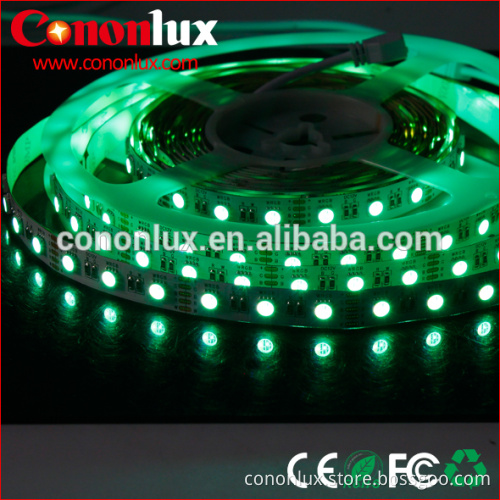 Cononlux 12V/24V rgb led rope lighting 5m rgb led strip, color changing rgbw led strip 5050 5m